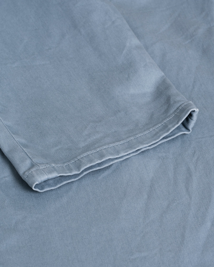 Homme | Pantalons | Pre-owned | Briglia 1949 Slim Fit Cotton Chinos Light Blue