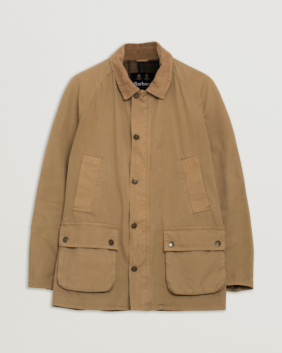 Homme | Manteaux Et Vestes | Pre-owned | Barbour Lifestyle Ashby Casual Jacket Stone