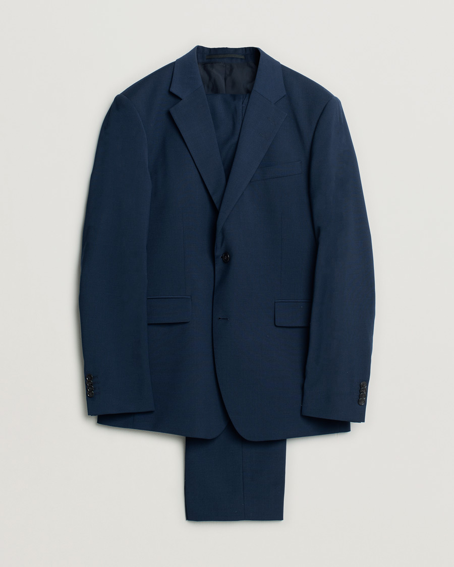 Homme | Blazers | Pre-owned | Tiger of Sweden Justin/Tenuta Wool Suit Navy 50