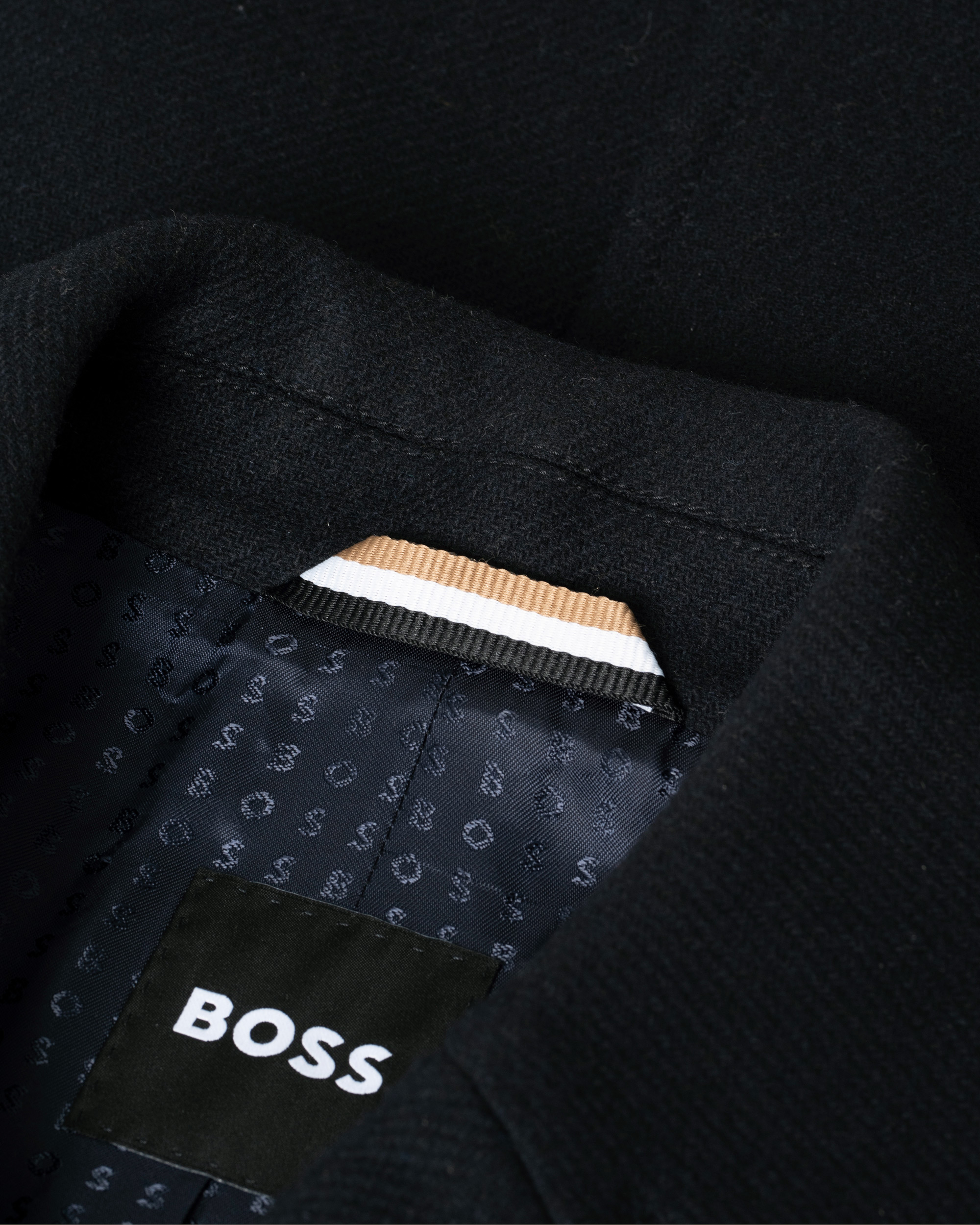 Homme | Manteaux Et Vestes | Pre-owned | BOSS Hyde Peacoat Dark Blue 46