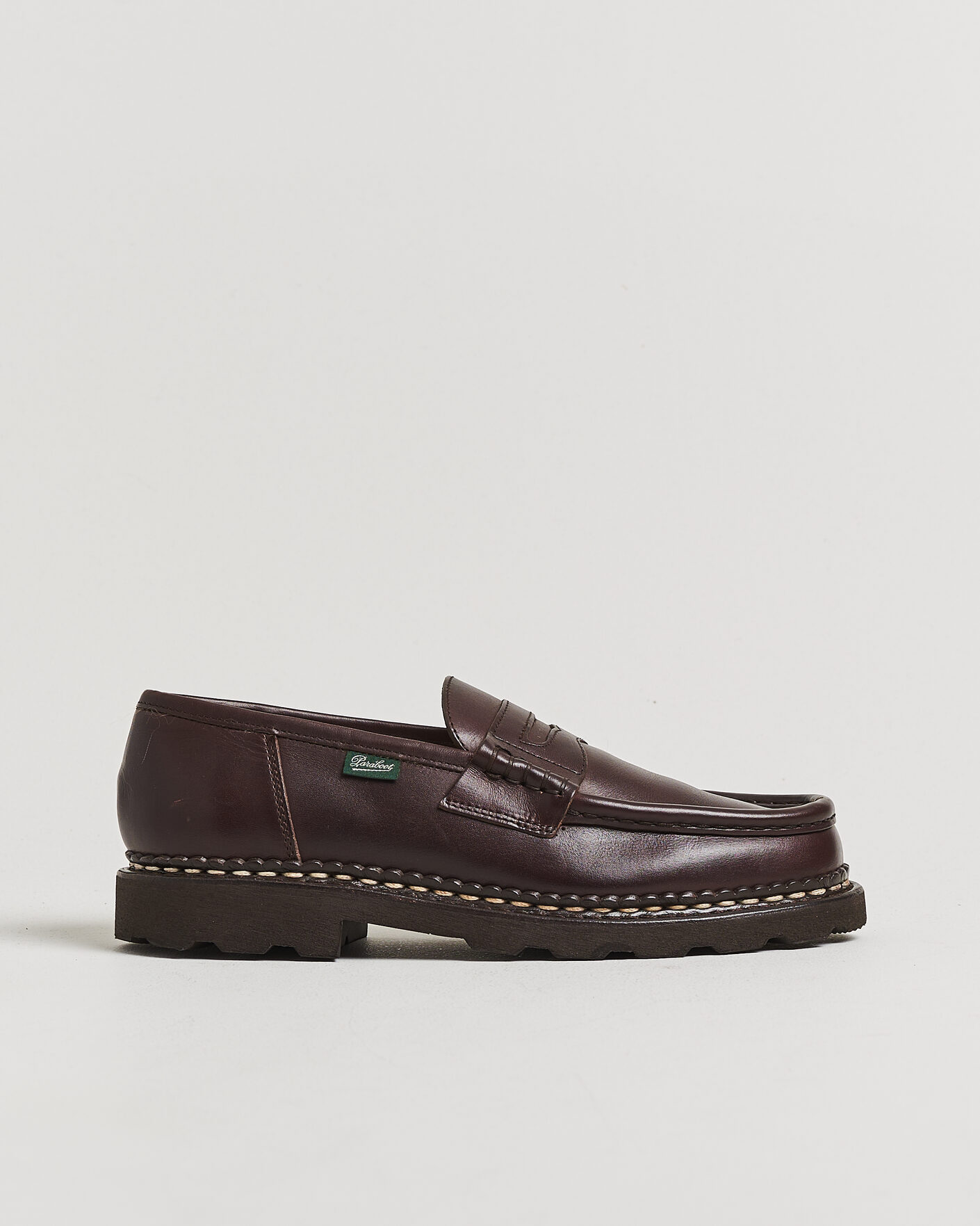Heren | Pre-owned Goodyear genaaide schoenen | Pre-owned | Paraboot Reims Loafer Cafe UK7 - EU41