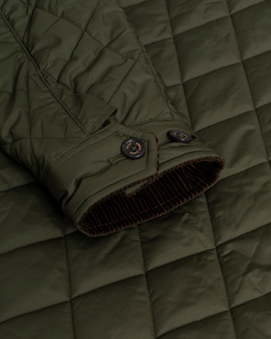 Heren | Jassen | Pre-owned | Polo Ralph Lauren Beaton Quilted Jacket Company Olive M