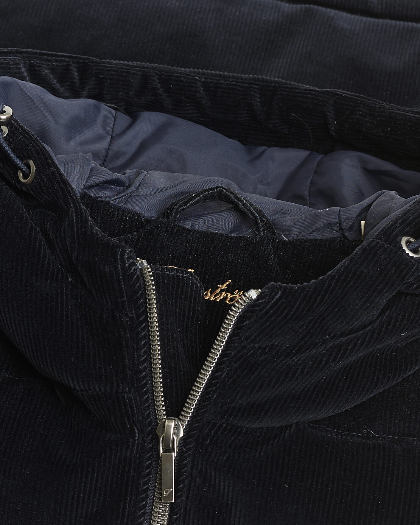 Homme | Pre-owned Manteaux Et Vestes | Pre-owned | Stenströms Hooded Corduroy Vest Navy M