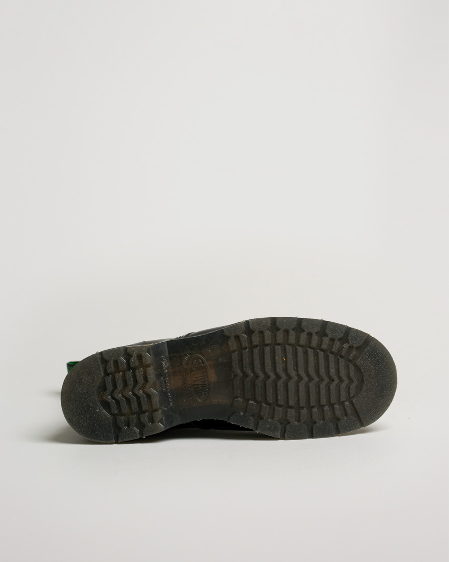 Heren | Solovair 8 Eye Derby Boot Black Shine | Pre-owned | Solovair 8 Eye Derby Boot Black Shine