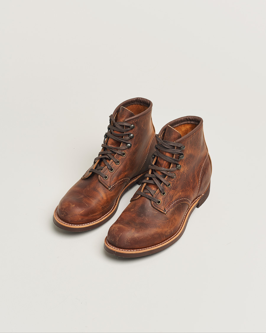 Homme | Red Wing Shoes Blacksmith Boot Copper Rough/Though Leather | Pre-owned | Red Wing Shoes Blacksmith Boot Copper Rough/Though Leather