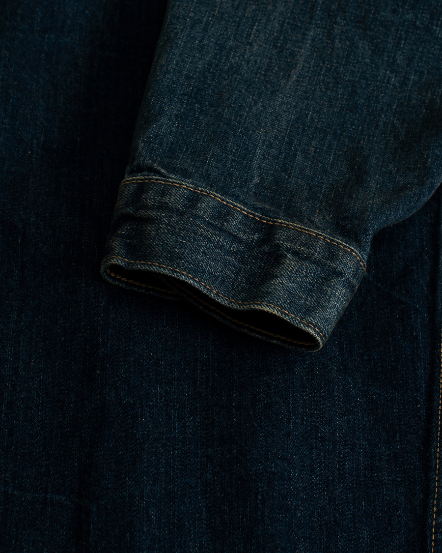 Heren | Jassen | Pre-owned | Levi's Oversized Denim Trucker Dark Rush