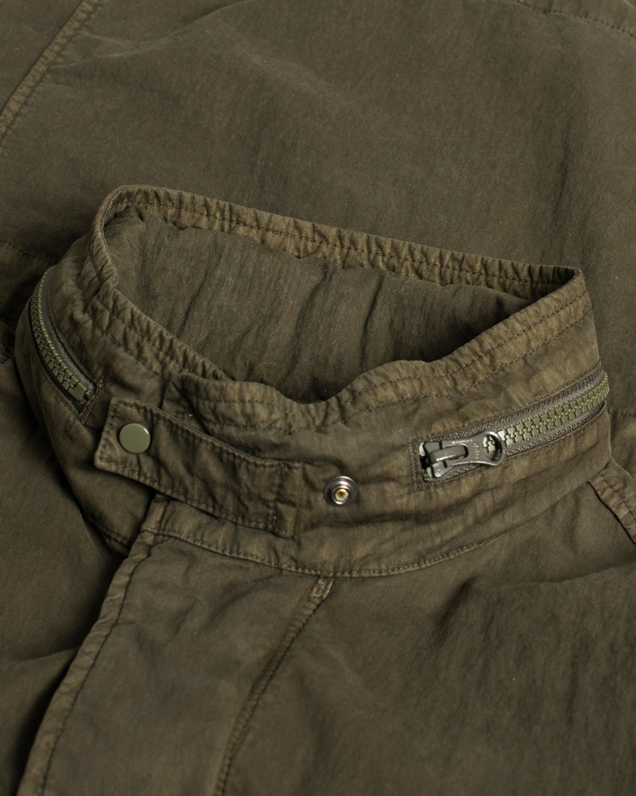 Homme | Manteaux Et Vestes | Pre-owned | C.P. Company 50 Fili GUM Cotton Field Jacket Olive