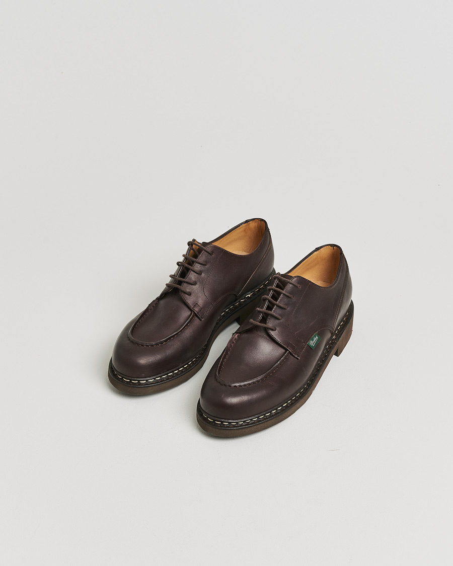 Heren | Pre-owned Goodyear genaaide schoenen | Pre-owned | Paraboot Chambord Derby Cafe UK10 - EU44