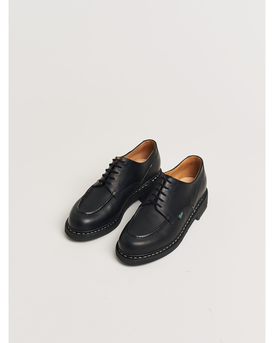 Homme | Pre-owned Chaussures cousues trépointe | Pre-owned | Paraboot Chambord Derby Black UK7,5 - EU41,5