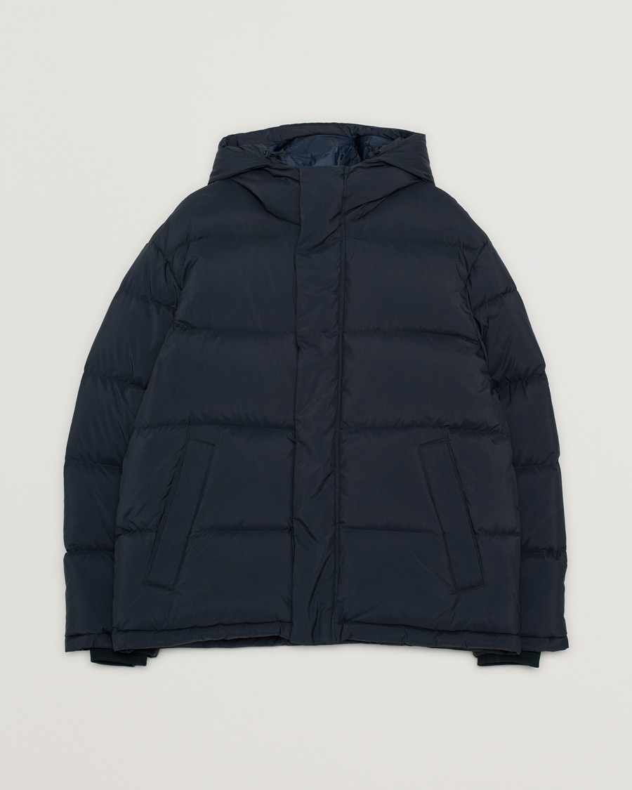 Heren | Jassen | Pre-owned | NN07 Matthew Padded Down Jacket Navy Blue