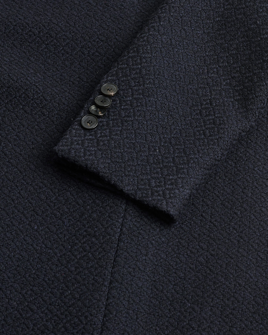 Heren | Pre-owned Blazers | Pre-owned | Etro Jacquard Jersey Blazer Navy 52