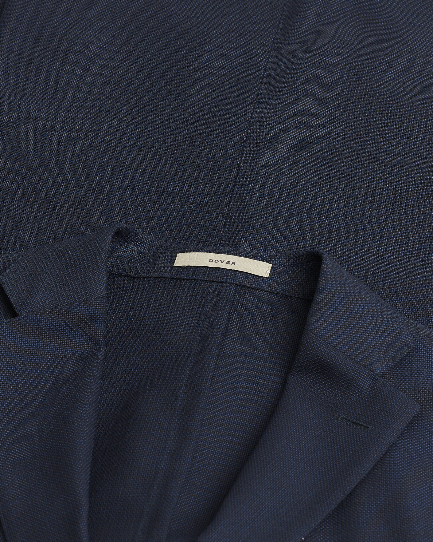 Heren | Pre-owned Blazers | Pre-owned | Boglioli Dover Wool Hopsack Blazer Navy 48