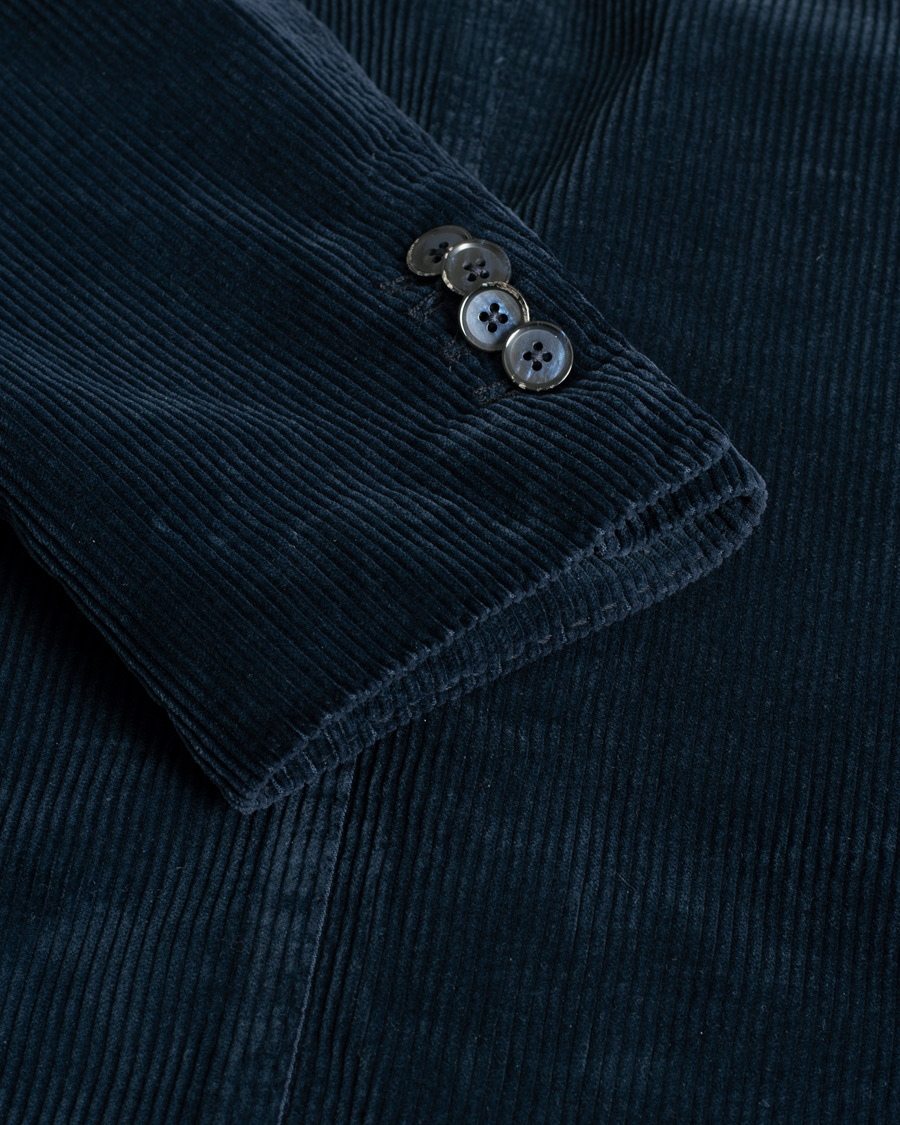 Homme | Blazers | Pre-owned | L.B.M. 1911 Jack Corduroy Blazer Navy 50