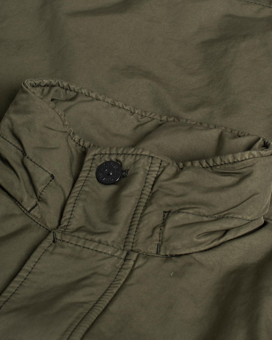 Heren | Stone Island David-TC Padded Field Jacket Olive | Pre-owned | Stone Island David-TC Padded Field Jacket Olive