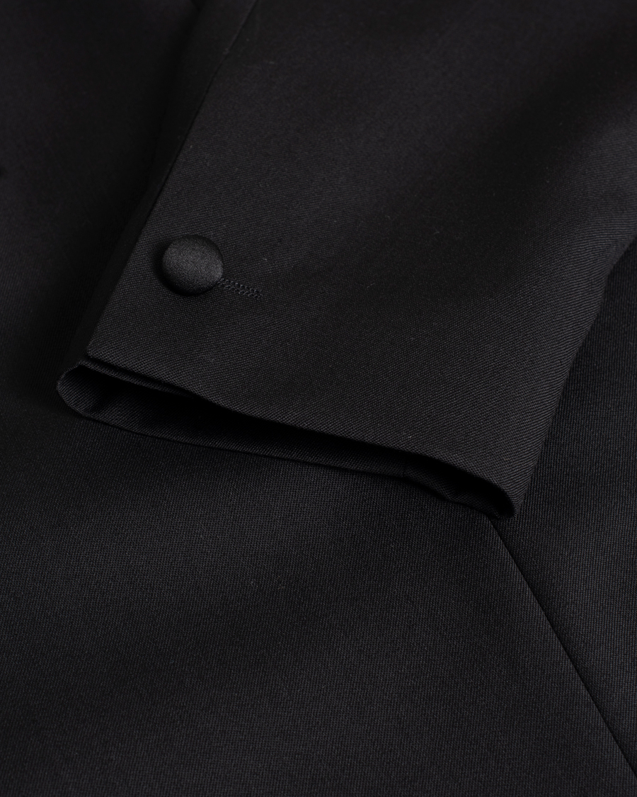 Heren | Blazers | Pre-owned | Sunflower Shawl Collar Tuxedo Jacket Black