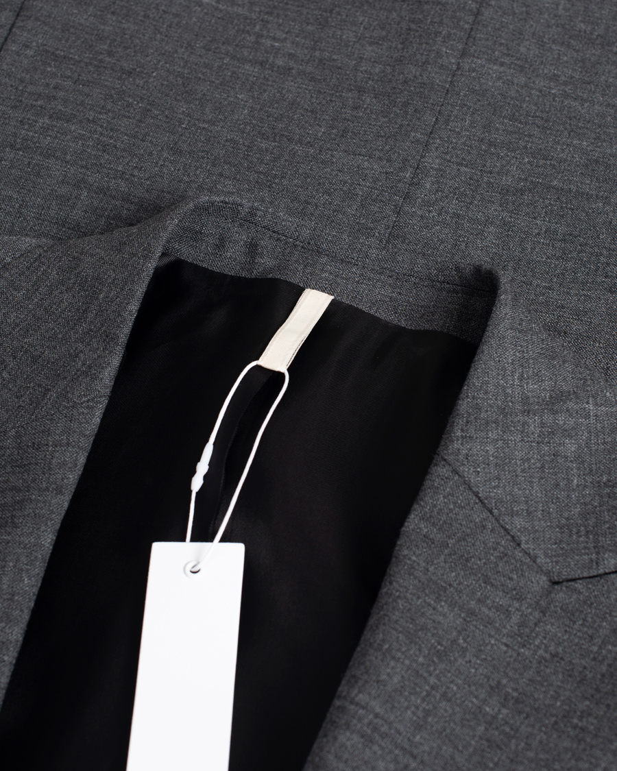 Homme | Blazers | Pre-owned | Sunflower Single Breasted Wool Blazer Antracite