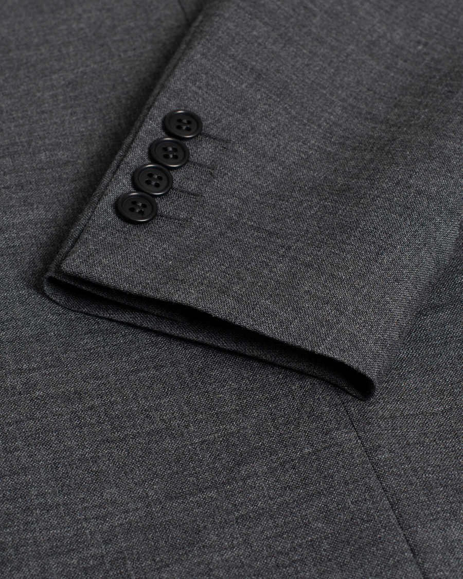 Homme | Blazers | Pre-owned | Sunflower Single Breasted Wool Blazer Antracite