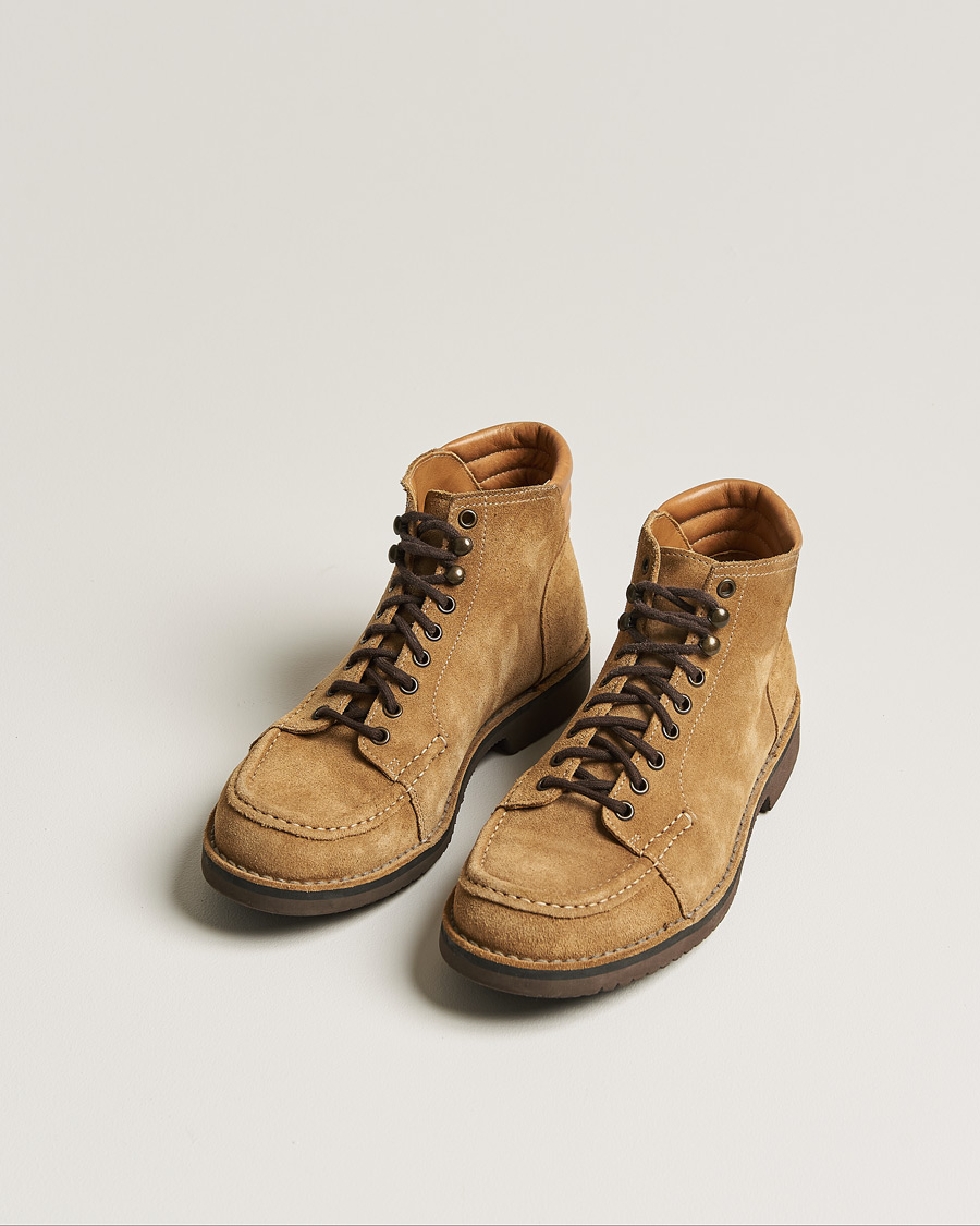 Homme | Fracap Otto Boot Camel Suede | Pre-owned | Fracap Otto Boot Camel Suede