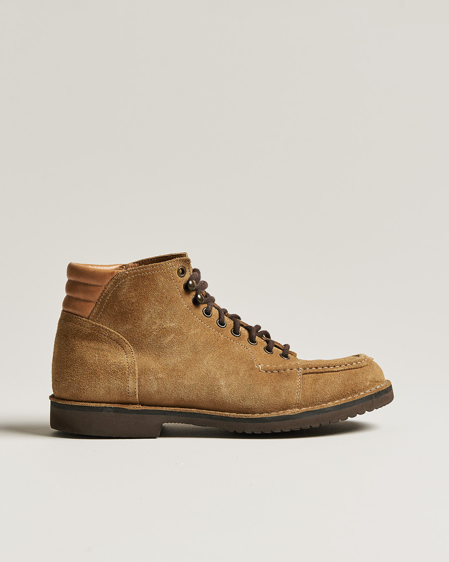 Homme | Fracap Otto Boot Camel Suede | Pre-owned | Fracap Otto Boot Camel Suede