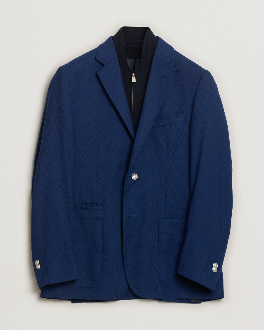 Heren | Jassen | Pre-owned | Corneliani ID Blazer Blue 48