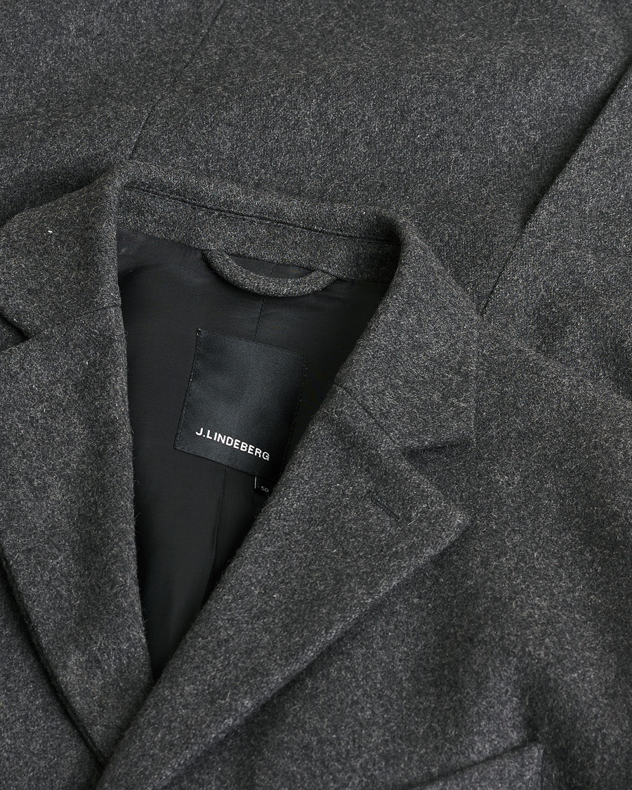Homme | Pre-owned Manteaux Et Vestes | Pre-owned | J.Lindeberg Wool Coat Grey 50