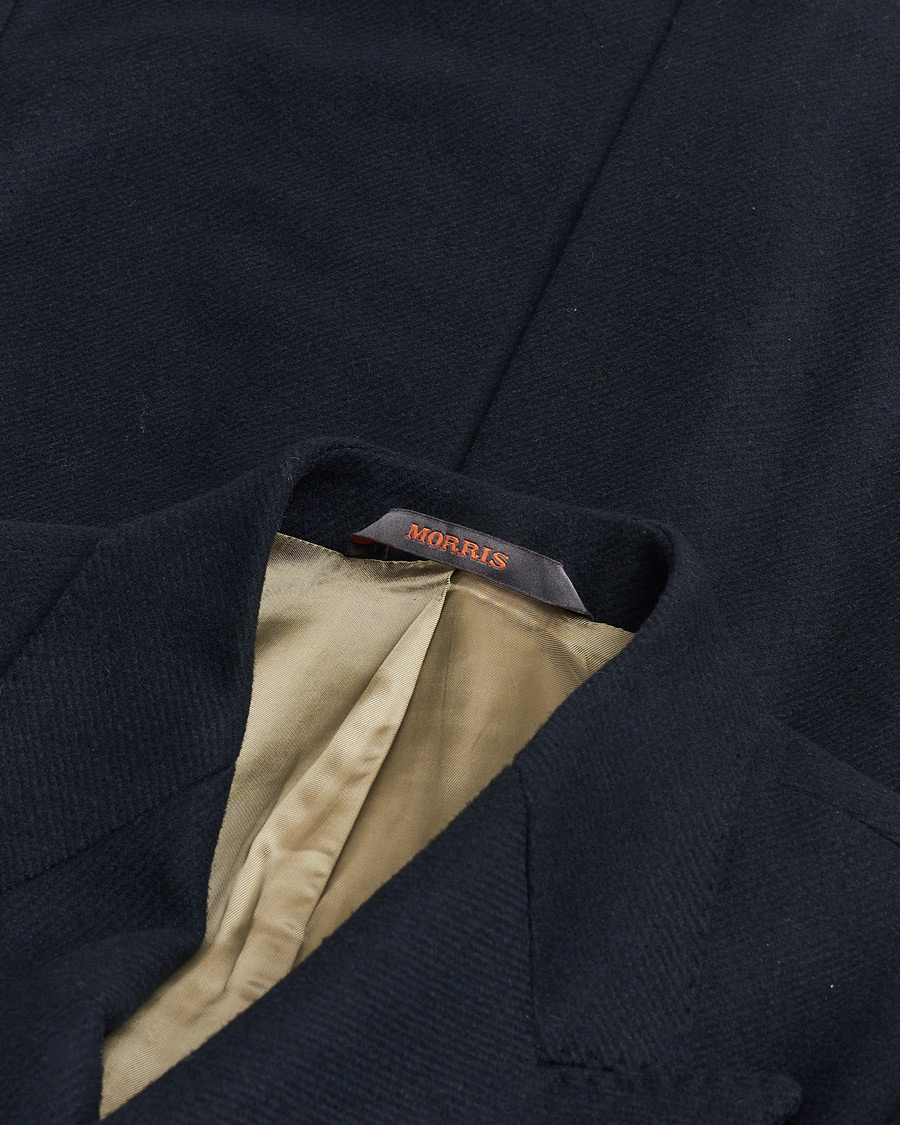 Homme | Pre-owned Manteaux Et Vestes | Pre-owned | Morris Double Breasted Wool Coat Navy 48