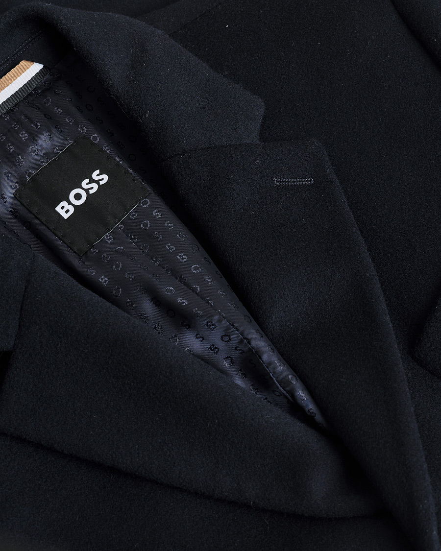 Homme | Pre-owned Manteaux Et Vestes | Pre-owned | BOSS BLACK Hyde Wool/Cashmere Coat Dark Blue