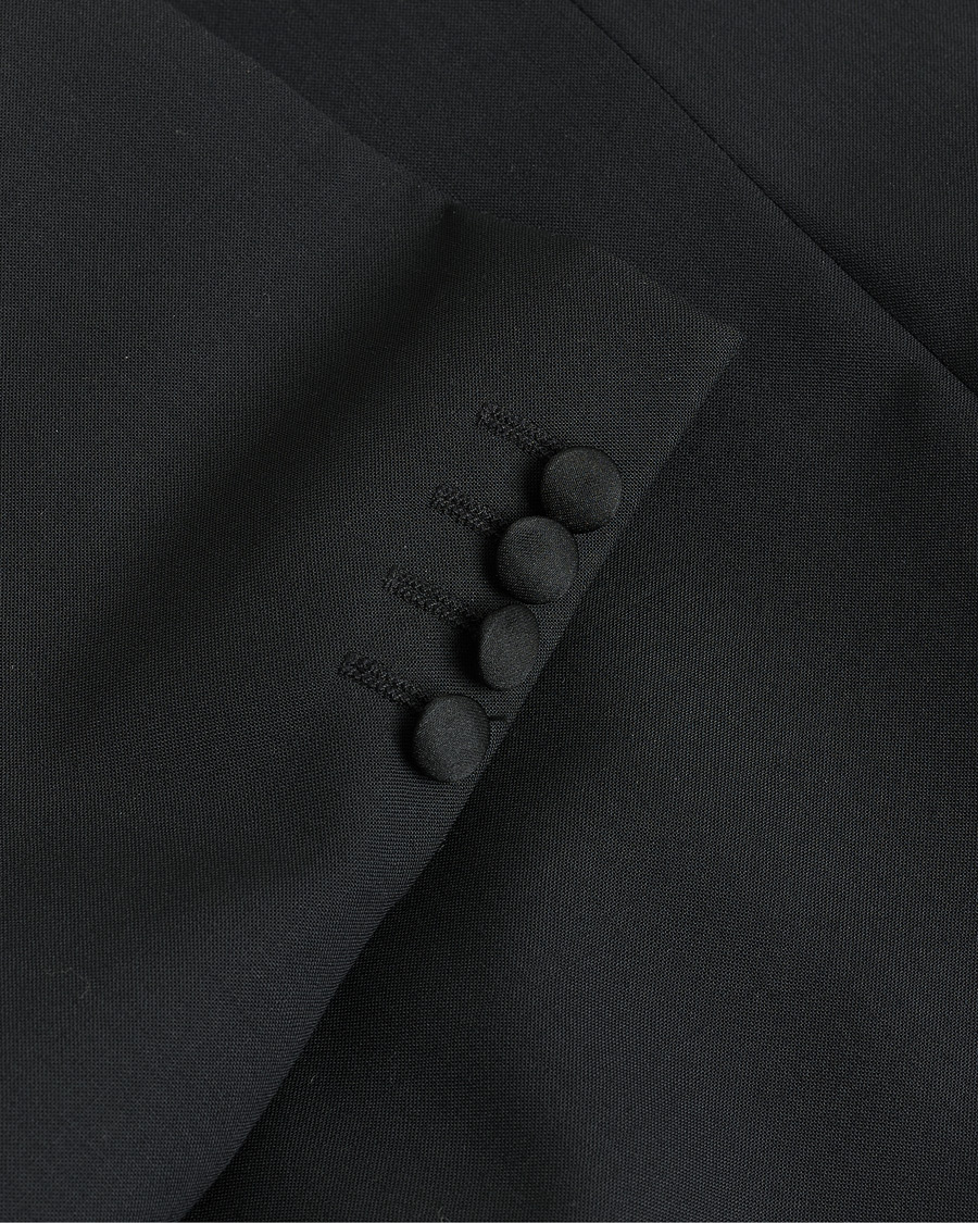 Heren | Oscar Jacobson Vintage Tuxedo Blazer Black 50 | Pre-owned | Oscar Jacobson Vintage Tuxedo Blazer Black 50