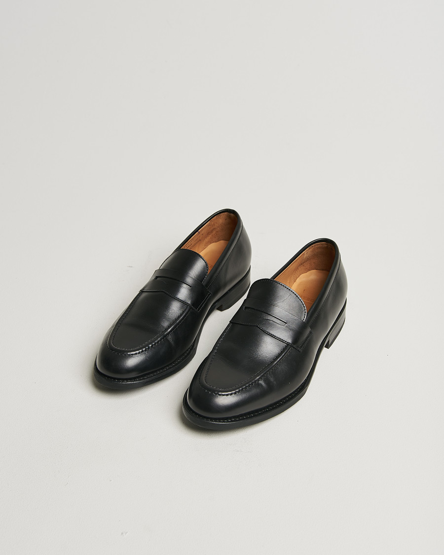 Heren | Myrqvist Stenhammar Loafer Black Calf | Pre-owned | Myrqvist Stenhammar Loafer Black Calf
