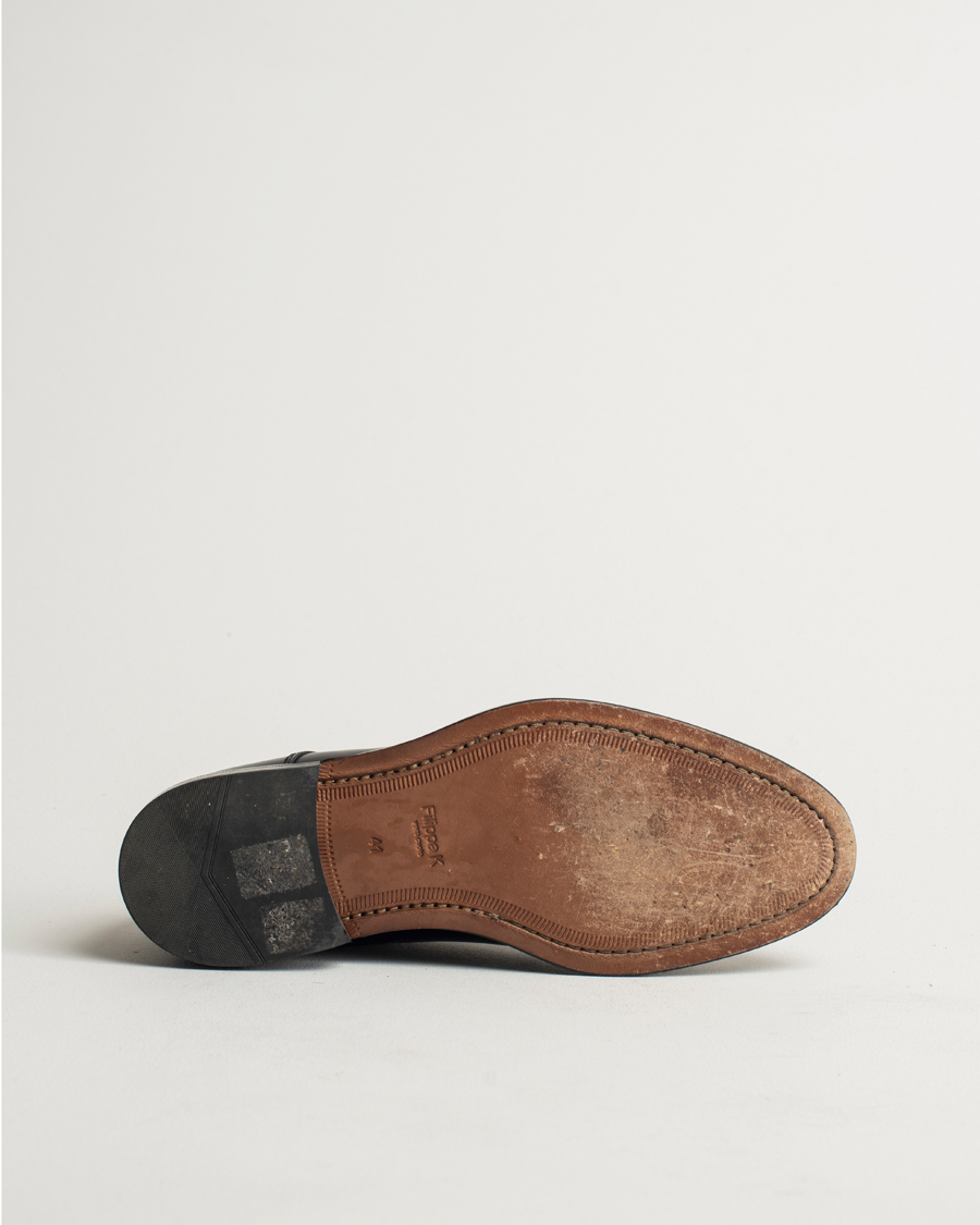 Heren | Filippa K Derby Shoes Black Calf 41 | Pre-owned | Filippa K Derby Shoes Black Calf 41