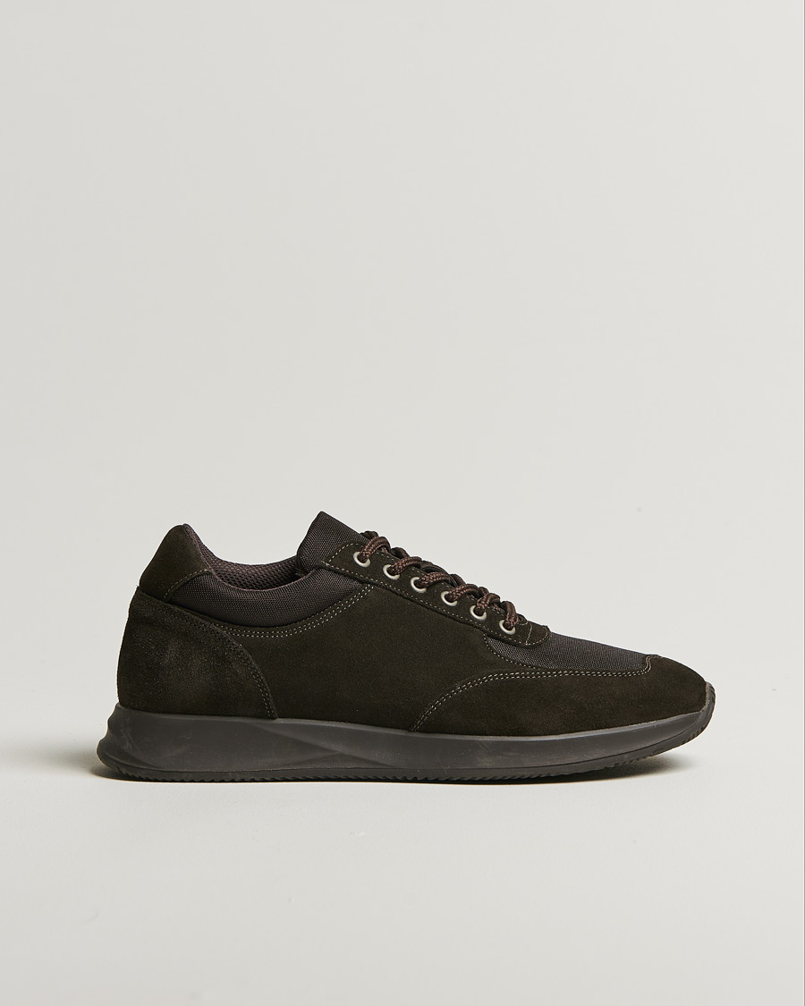 Homme | Myrqvist Stensund Running Sneaker Brown Suede | Pre-owned | Myrqvist Stensund Running Sneaker Brown Suede