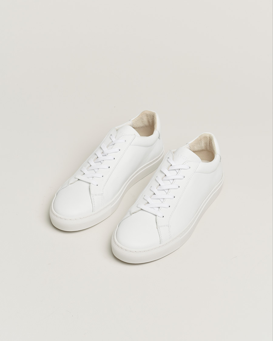 Heren | A Day's March Leather Marching Sneaker White | Pre-owned | A Day's March Leather Marching Sneaker White