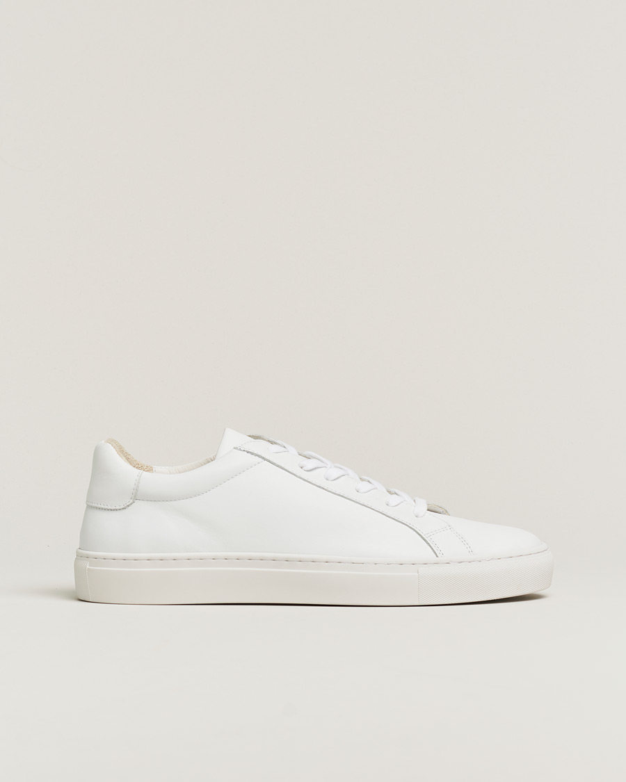 Heren | A Day's March Leather Marching Sneaker White | Pre-owned | A Day's March Leather Marching Sneaker White