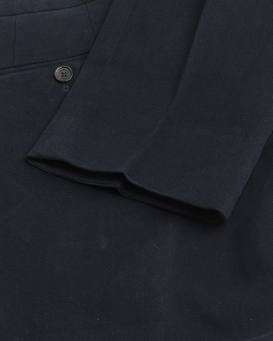 Heren | Pre-owned Broeken | Pre-owned | Ermenegildo Zegna Cotton Winter Chino Navy 52