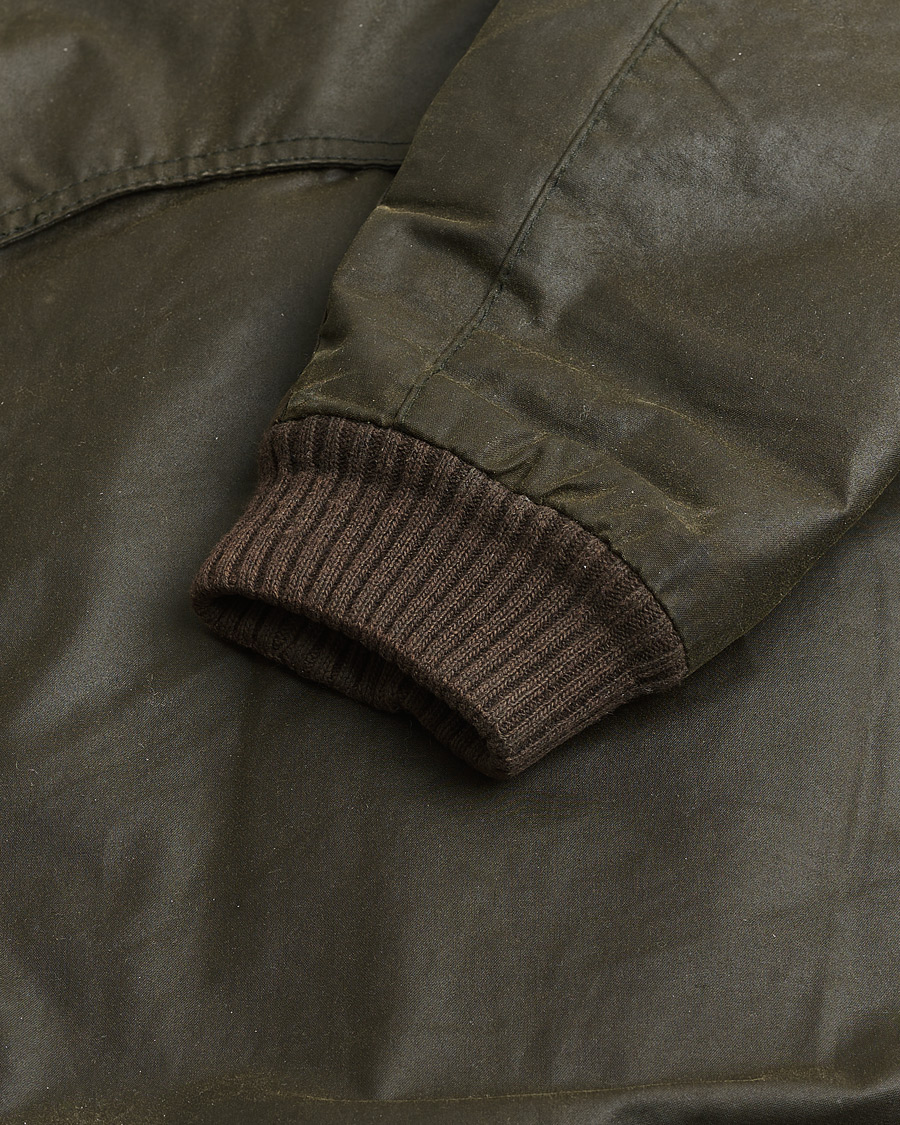 Heren | Pre-owned Jassen | Pre-owned | Barbour International Steve McQueen Merchant Jacket Olive L