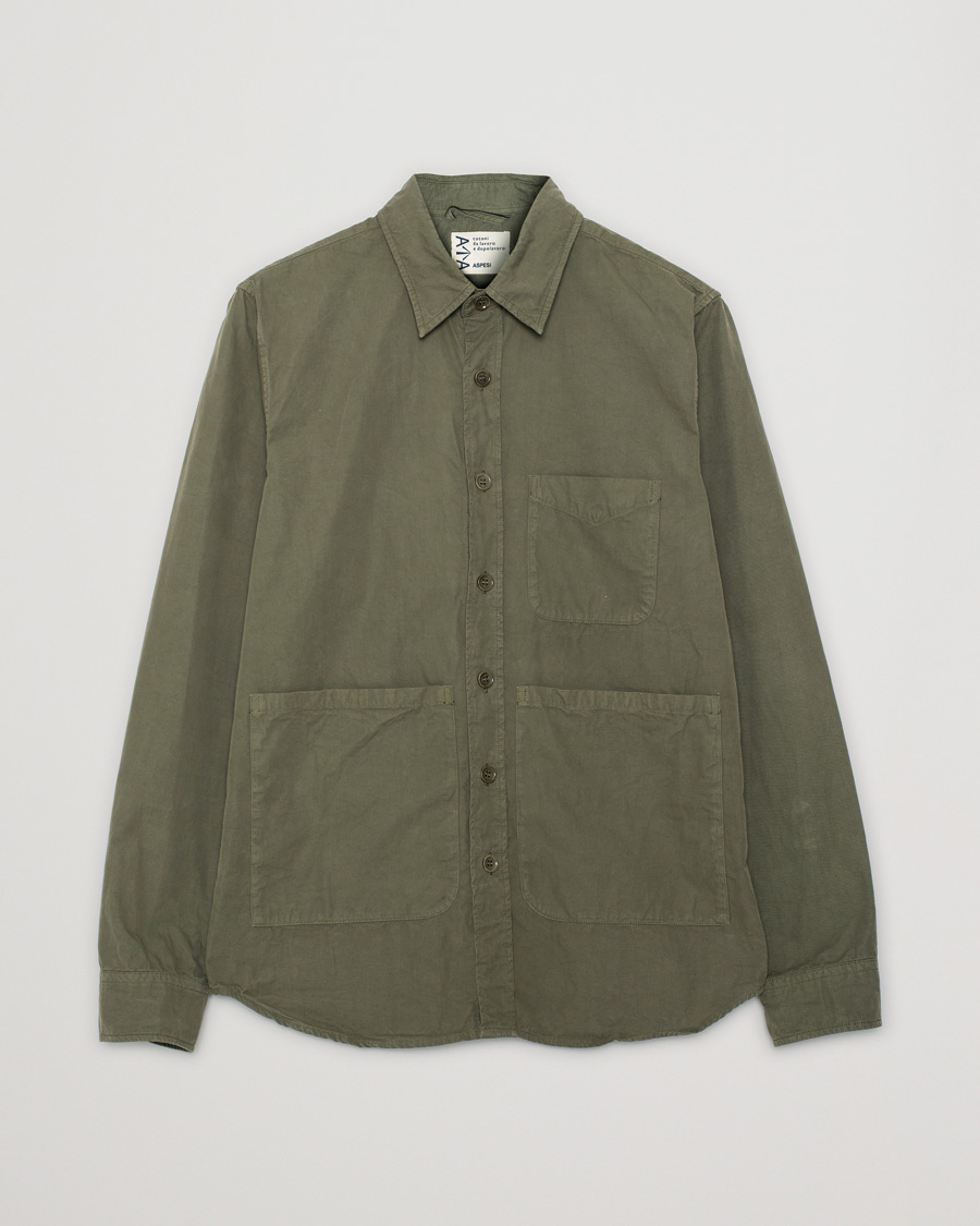 Homme | Manteaux Et Vestes | Pre-owned | Aspesi Utility Shirt Jacket Military