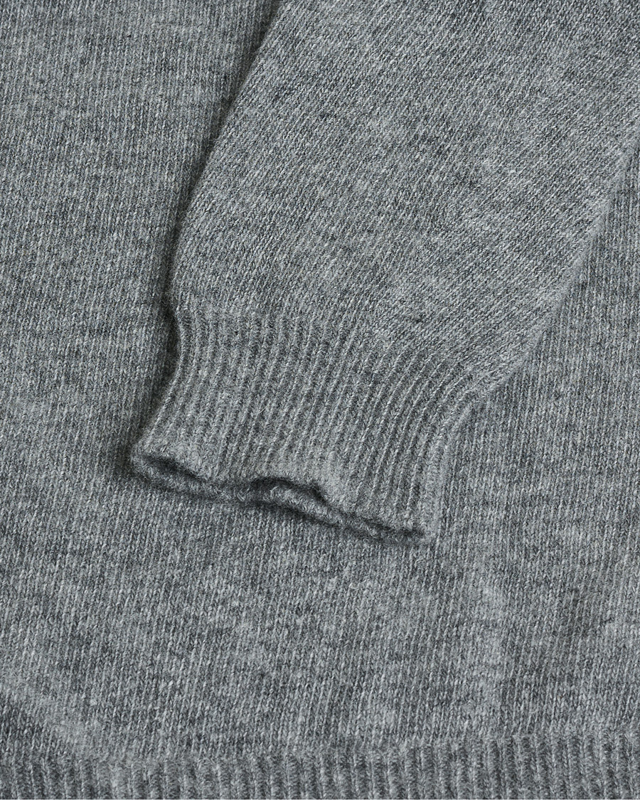 Heren | Pre-owned Truien | Pre-owned | Jil Sander Cashmere/Merino Round Neck Sweater Grey Melange