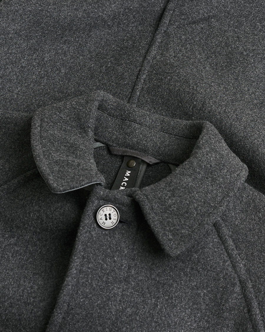 Homme | Pre-owned Manteaux Et Vestes | Pre-owned | Mackintosh Boston Wool Overcoat Grey M