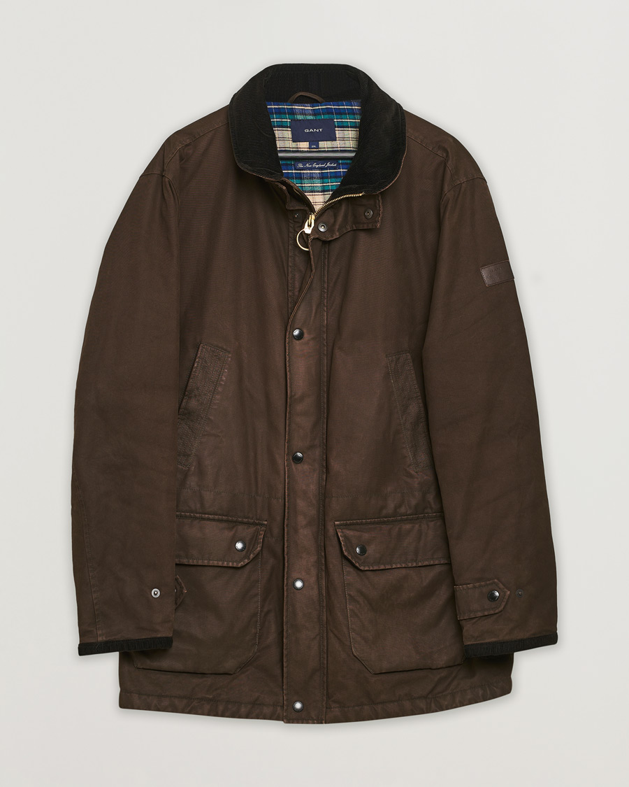 Heren | Jassen | Pre-owned | GANT The New England Jacket Dark Sage XXL
