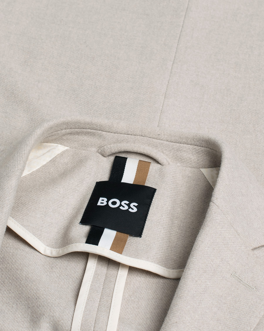 Homme | Blazers | Pre-owned | BOSS BLACK Hanry Wool Patch Pocket Blazer Open White