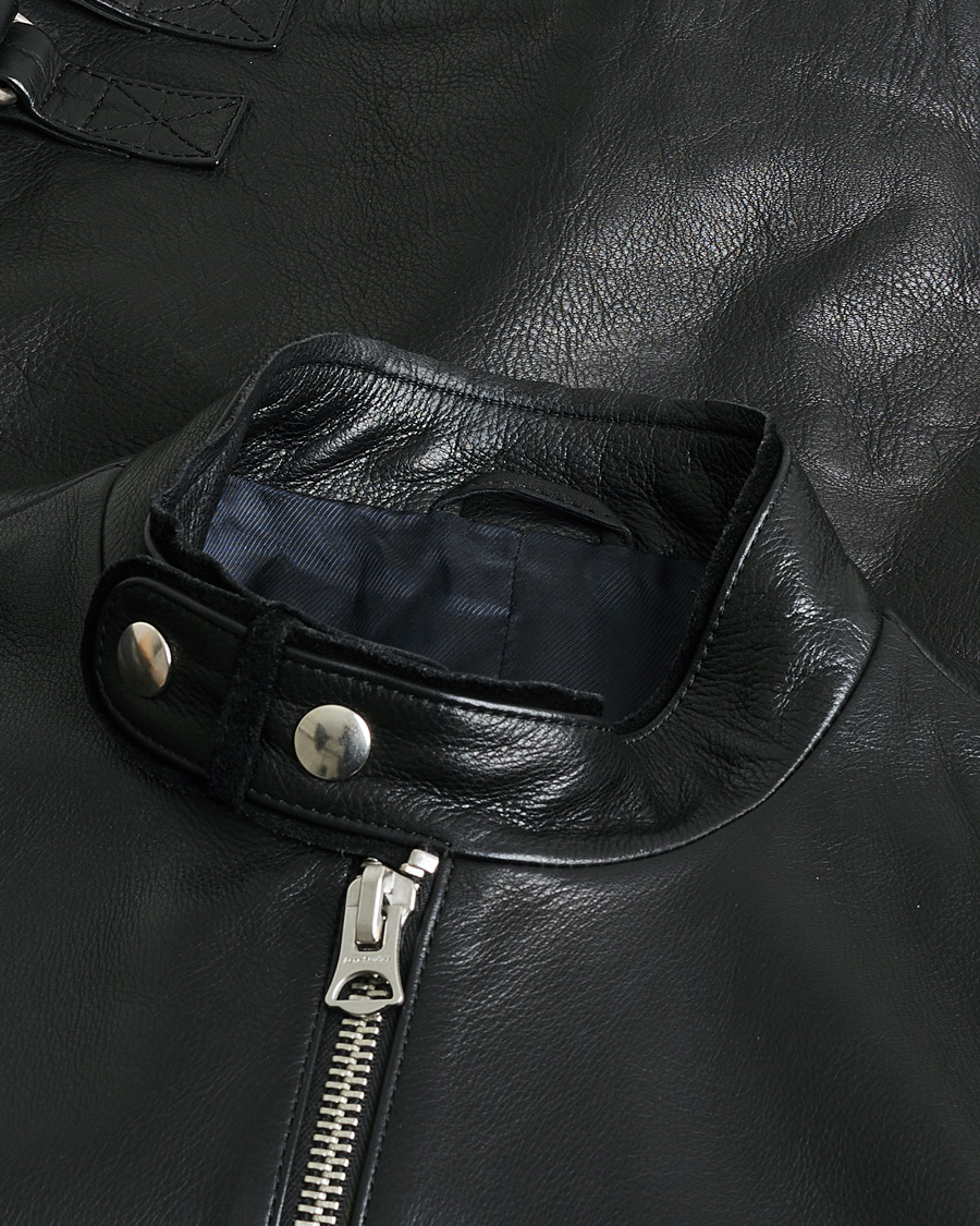 Homme | Pre-owned Manteaux Et Vestes | Pre-owned | Acne Studios Oliver Leather Jacket Black 48