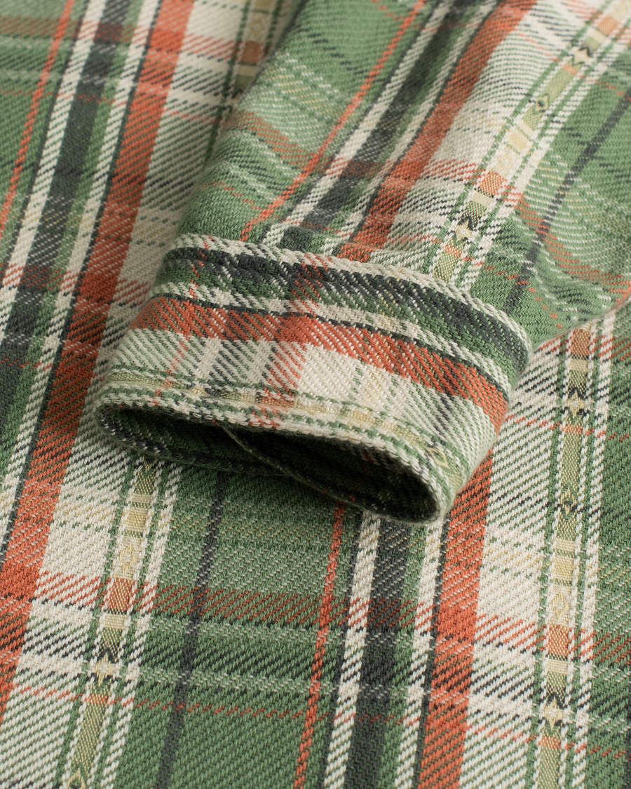 Heren | Overhemden | Pre-owned | Big Yank 1942 Flannel Shirt Green Check S
