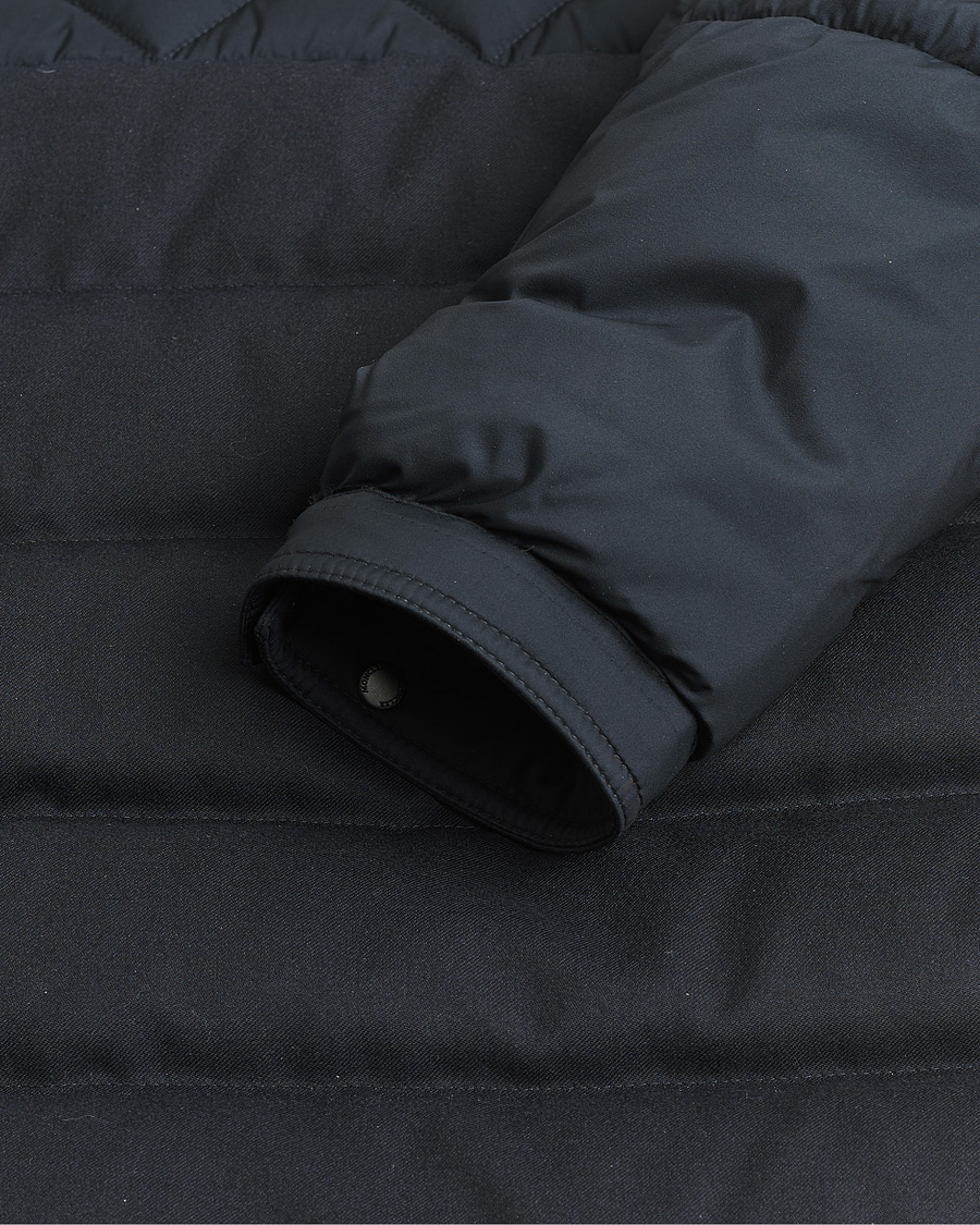 Heren | Pre-owned Jassen | Pre-owned | Moncler Tuena Biker Jacket Navy 3 - L