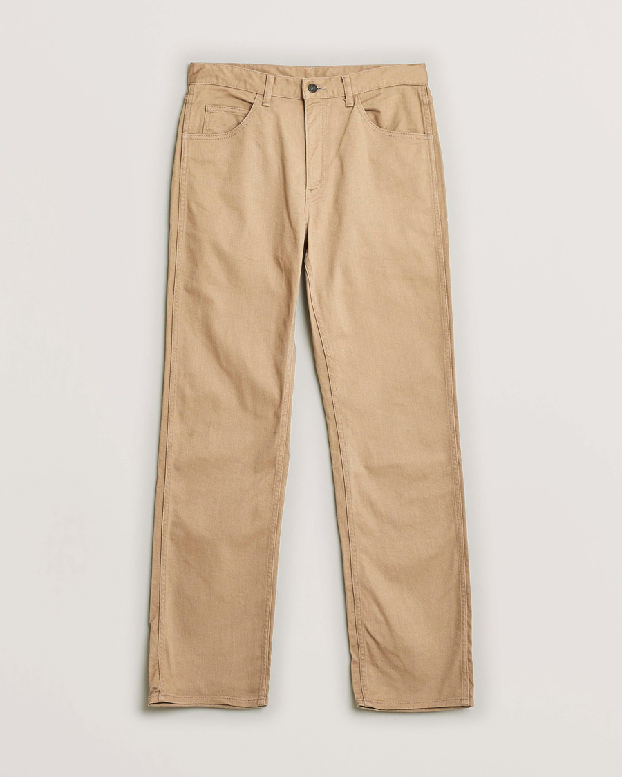 Homme | Kamakura Shirts Take Ivy 5-Pocket Pants Khaki W33 | Pre-owned | Kamakura Shirts Take Ivy 5-Pocket Pants Khaki W33