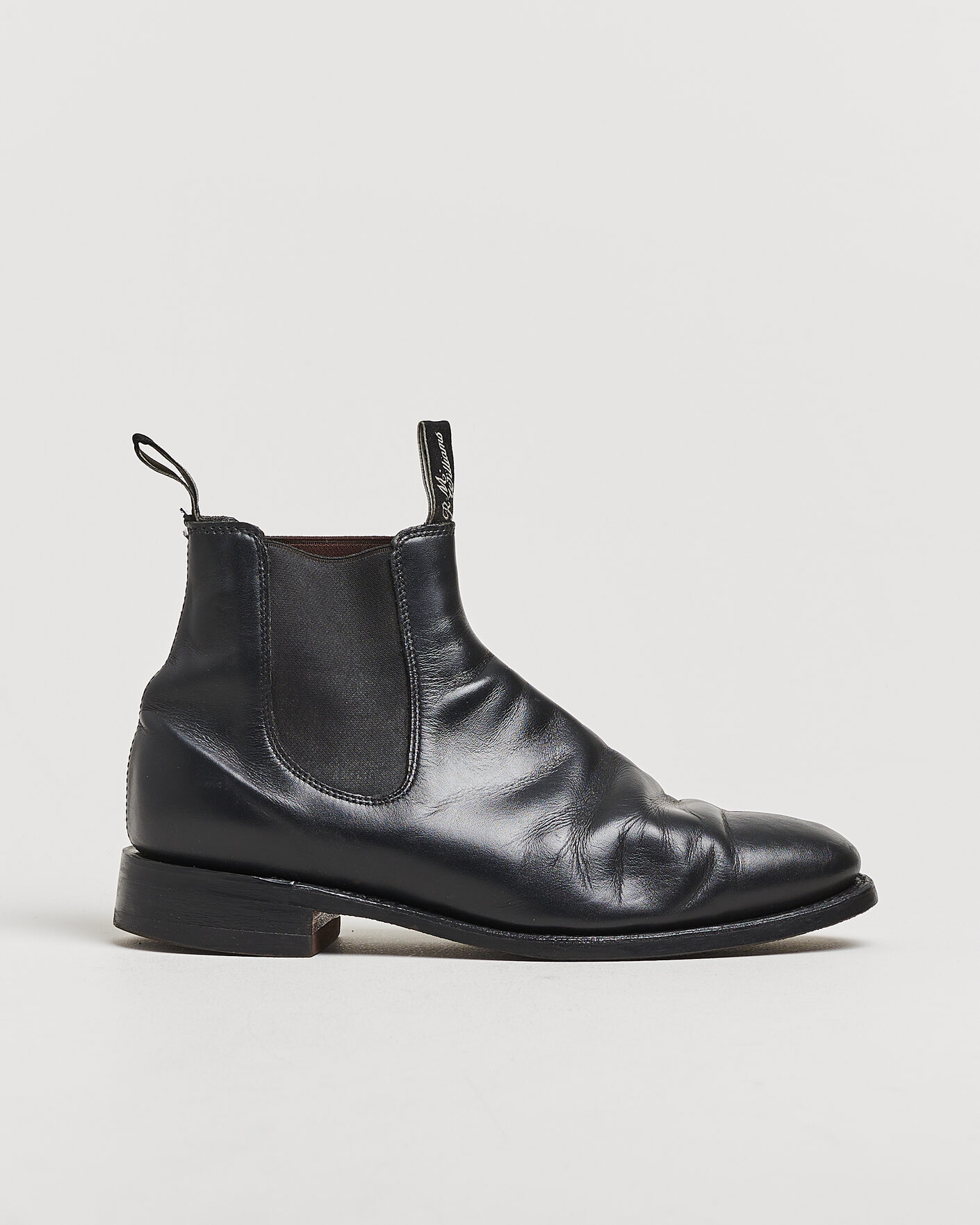 Homme | Pre-owned Chaussures cousues trépointe | Pre-owned | R.M.Williams Comfort Craftsman G Boot Yearling Black UK9 - EU43,5