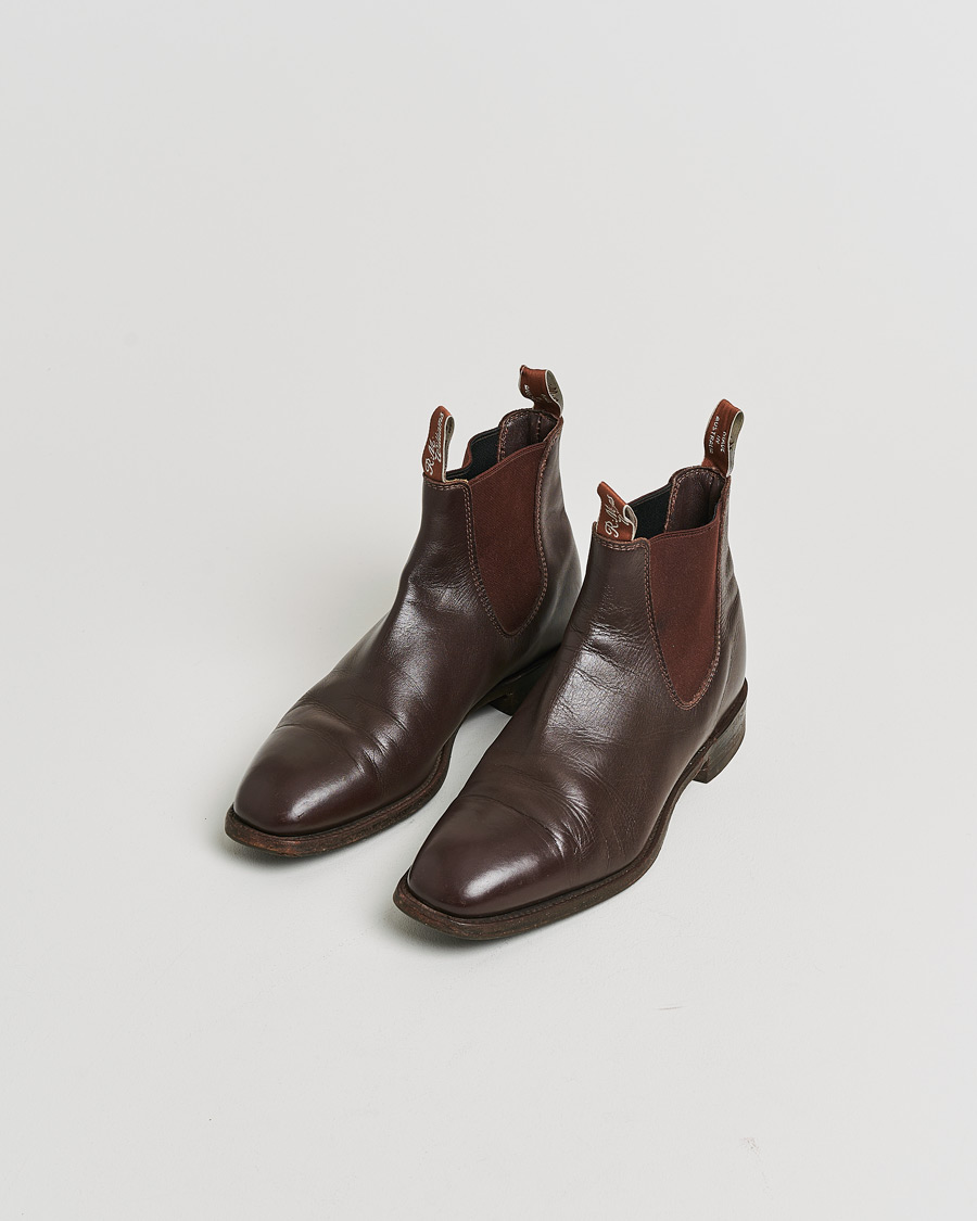 Homme | Pre-owned Chaussures cousues trépointe | Pre-owned | R.M.Williams Craftsman G Boot Yearling Chestnut UK9 - EU43,5