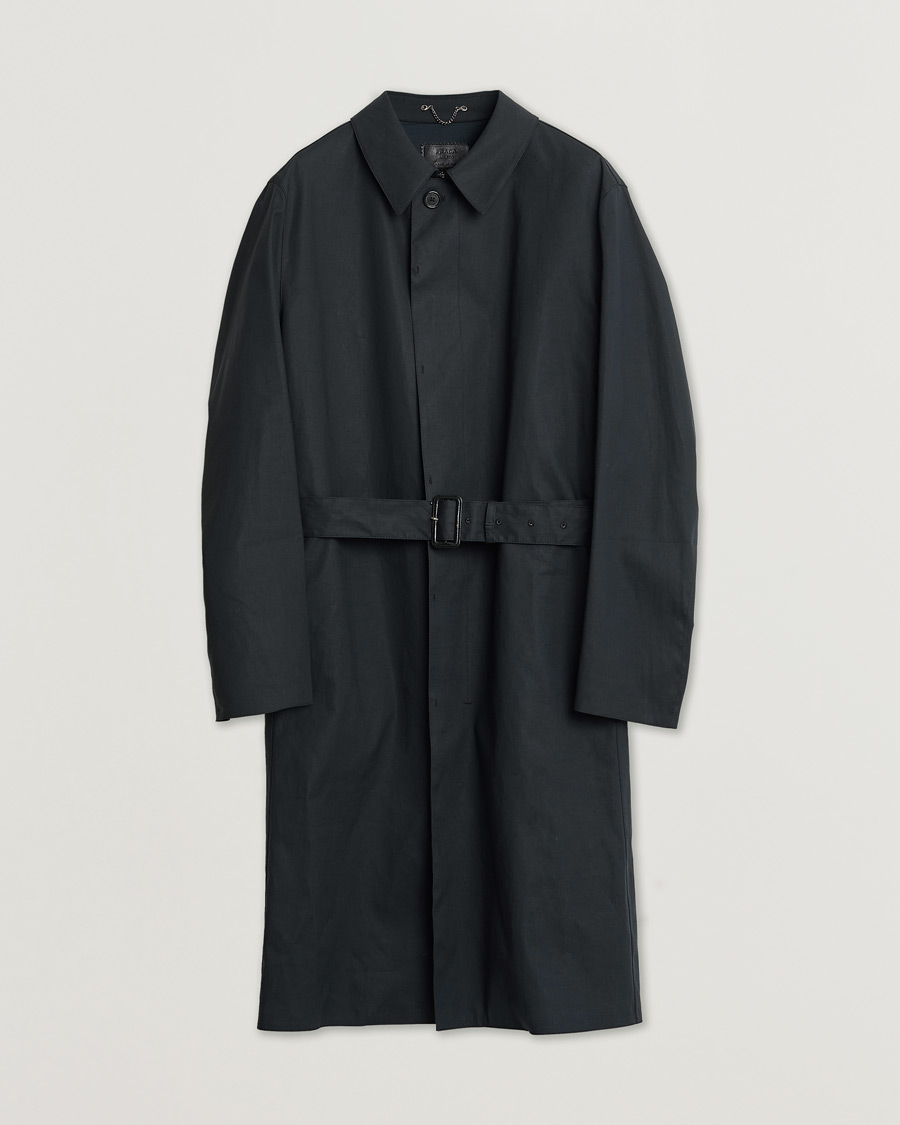 Heren | Pre-owned Jassen | Pre-owned | Prada Water Repellent Car Coat Navy XL