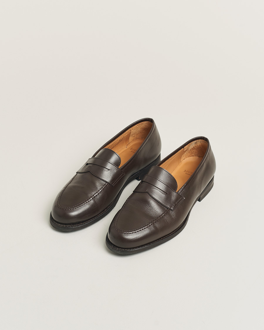Homme | Myrqvist Stenhammar II Loafer Dark Brown Calf | Pre-owned | Myrqvist Stenhammar II Loafer Dark Brown Calf