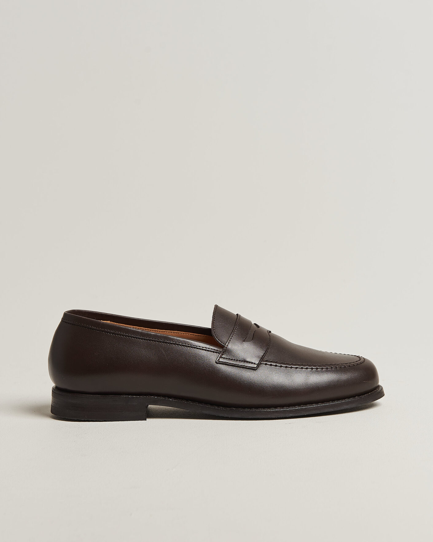 Heren | Pre-owned Goodyear genaaide schoenen | Pre-owned | Myrqvist Stenhammar II Loafer Dark Brown Calf UK10 - EU44