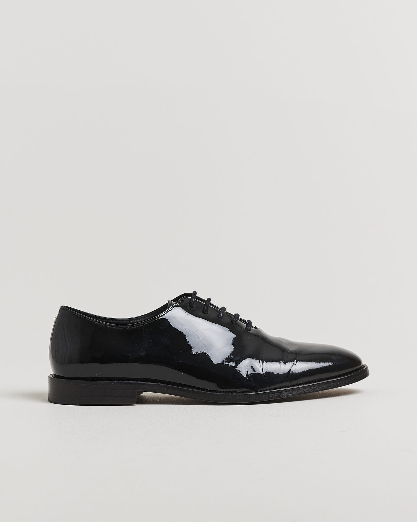 Homme | Pre-owned Chaussures cousues trépointe | Pre-owned | Myrqvist Drottningholm Patent Shoe Black UK10 - EU44